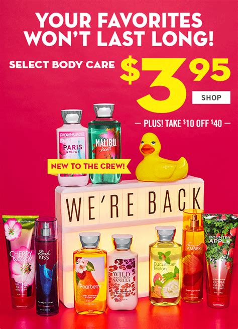 bath and body works sale today